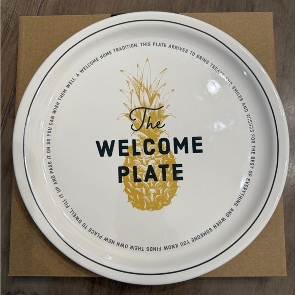 Demdaco Other - NEW! The Welcome Plate -Create A Timeless Tradition!